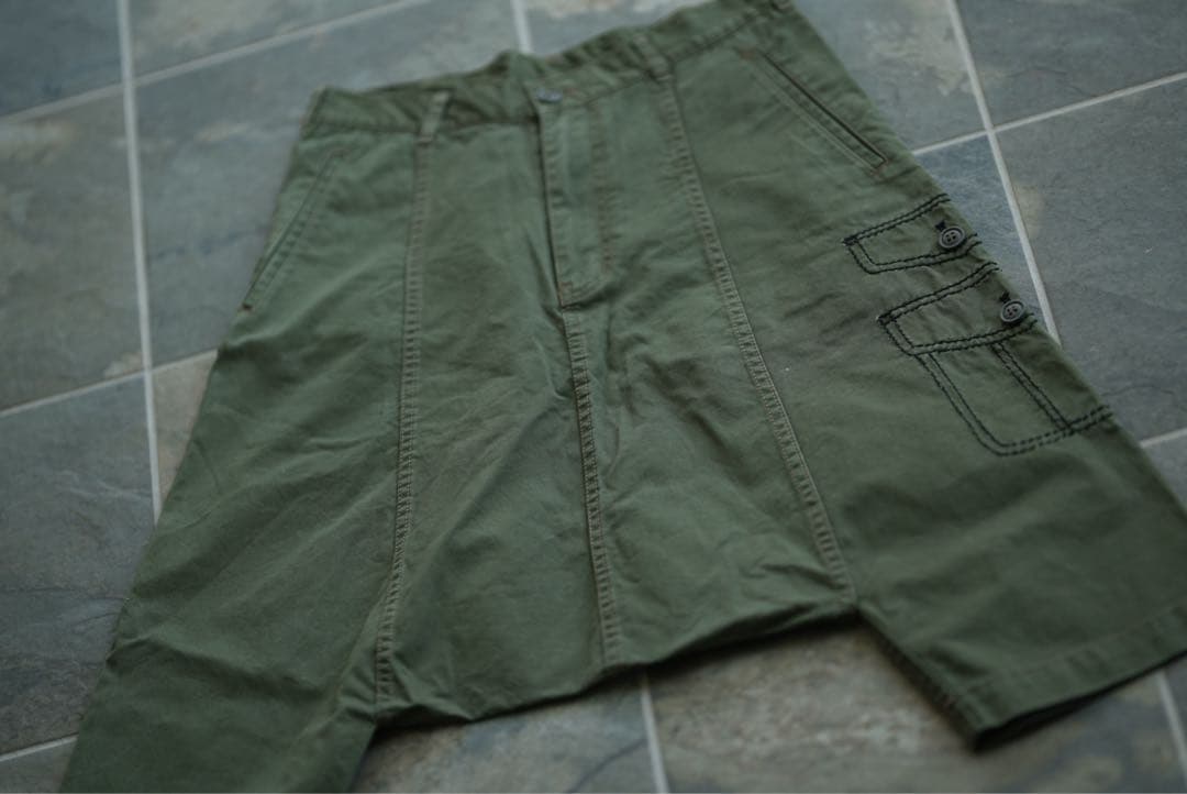 コムデギャルソン サルエル カーゴ パンツ
