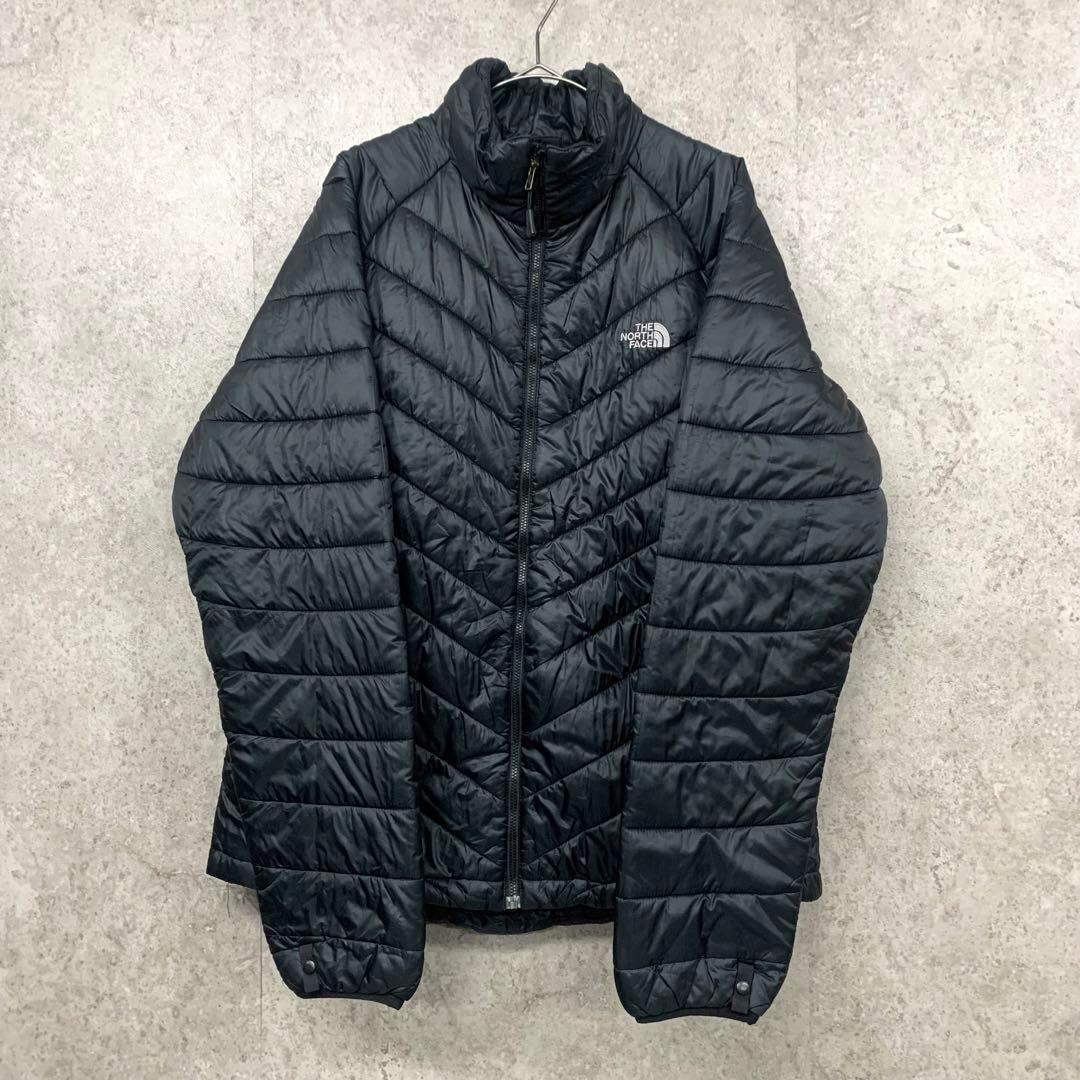 【希少レディース2XL☆海外限定90s】ノースフェイス 中綿ナイロンジャケット