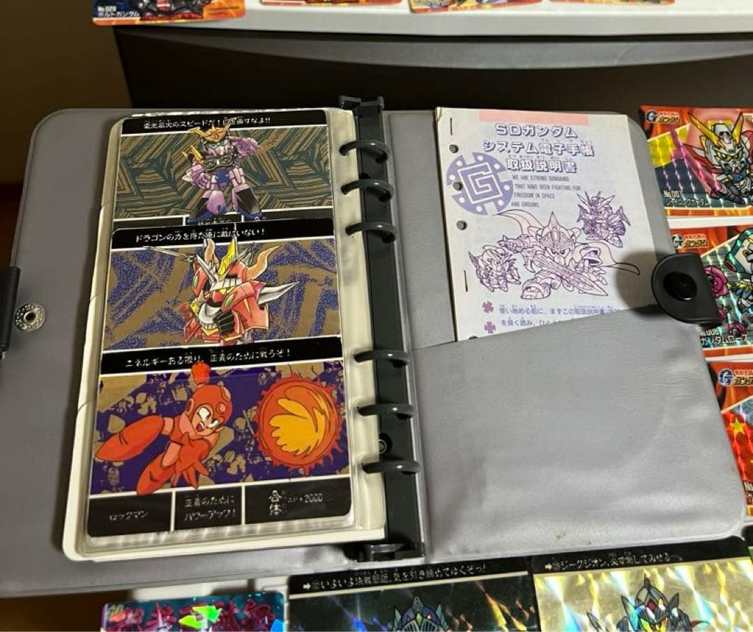 ガンダムカード（キラカード、ノーマルカード）記念カード、SDガンダムシステム電子