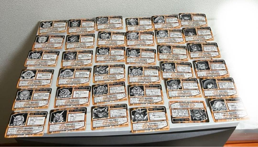 ガンダムカード（キラカード、ノーマルカード）記念カード、SDガンダムシステム電子