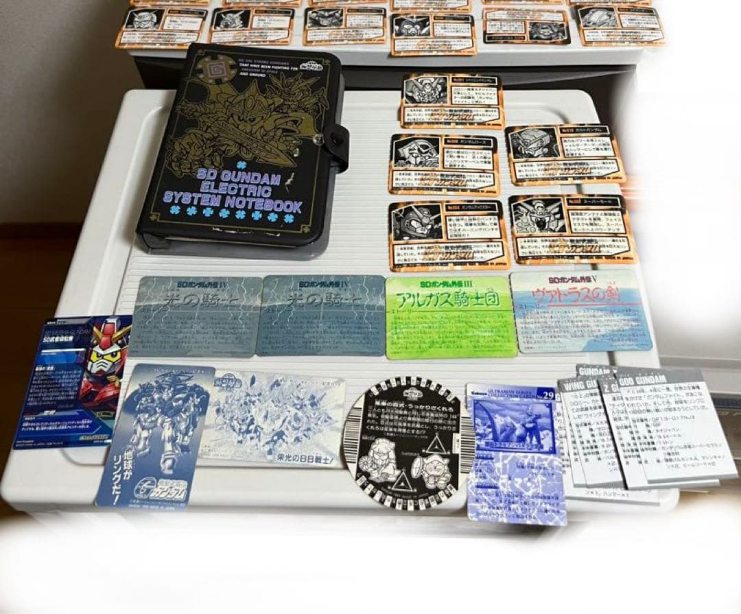 ガンダムカード（キラカード、ノーマルカード）記念カード、SDガンダムシステム電子