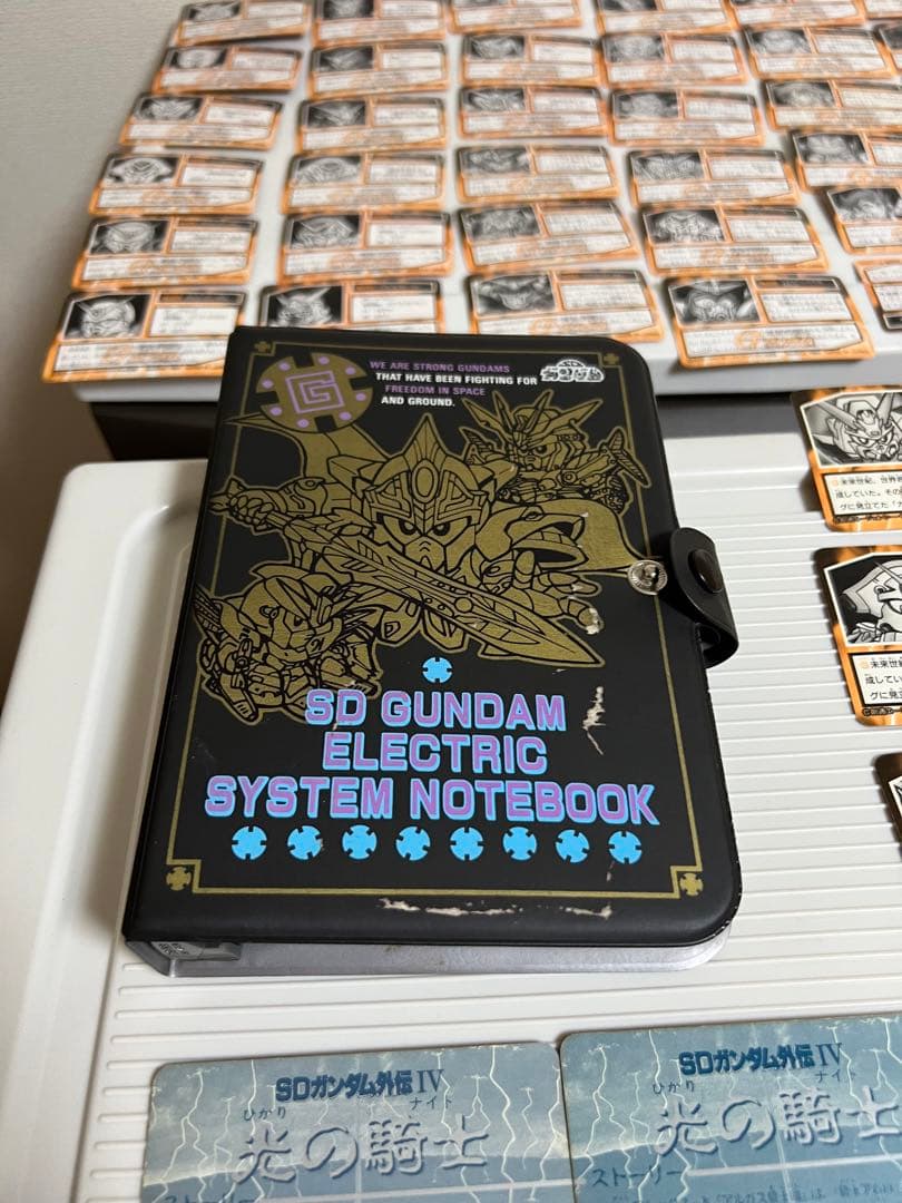 ガンダムカード（キラカード、ノーマルカード）記念カード、SDガンダムシステム電子