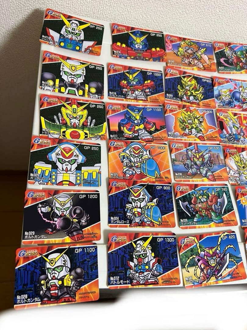 ガンダムカード（キラカード、ノーマルカード）記念カード、SDガンダムシステム電子