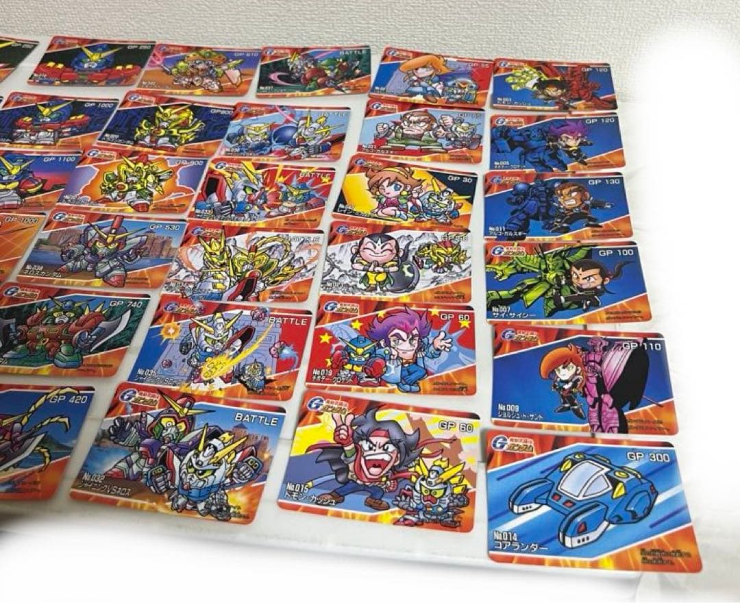 ガンダムカード（キラカード、ノーマルカード）記念カード、SDガンダムシステム電子