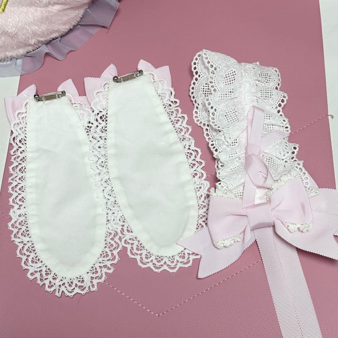 うさくみゃちゃんのうさみみヘッドドレス