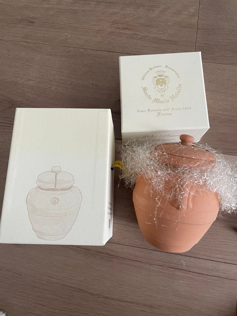 サンタマリアノヴェッラ　テラコッタポプリポットMサイズ　70g