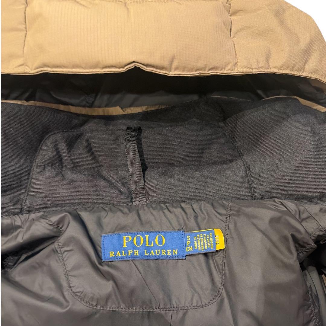 ポロラルフローレン　ダウンベスト　Sサイズ　ビックポニー　美品