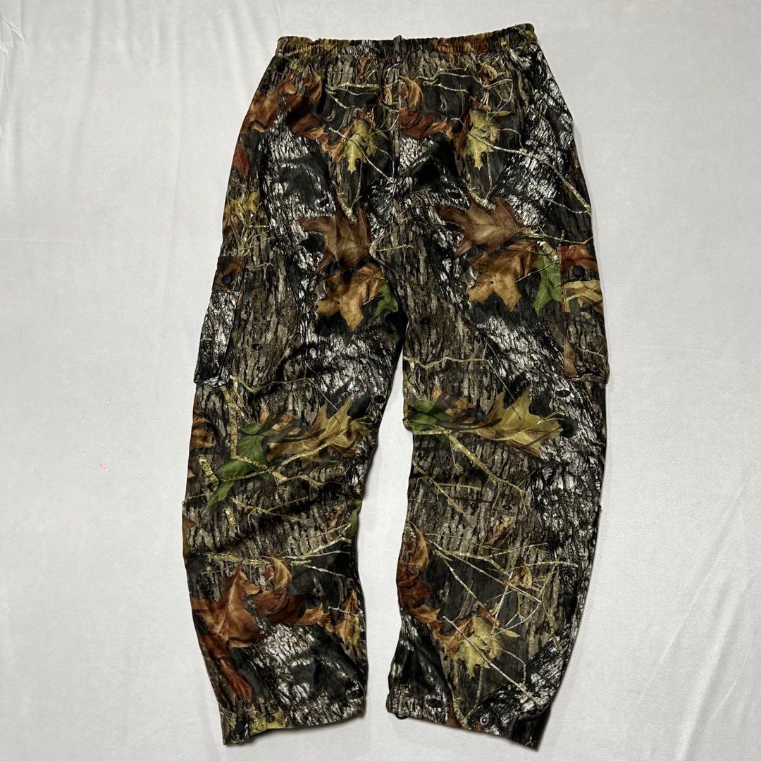 90s Vintage リアルツリー パラシュート カーゴパンツ ドローコード