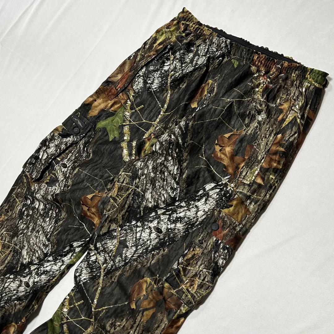 90s Vintage リアルツリー パラシュート カーゴパンツ ドローコード