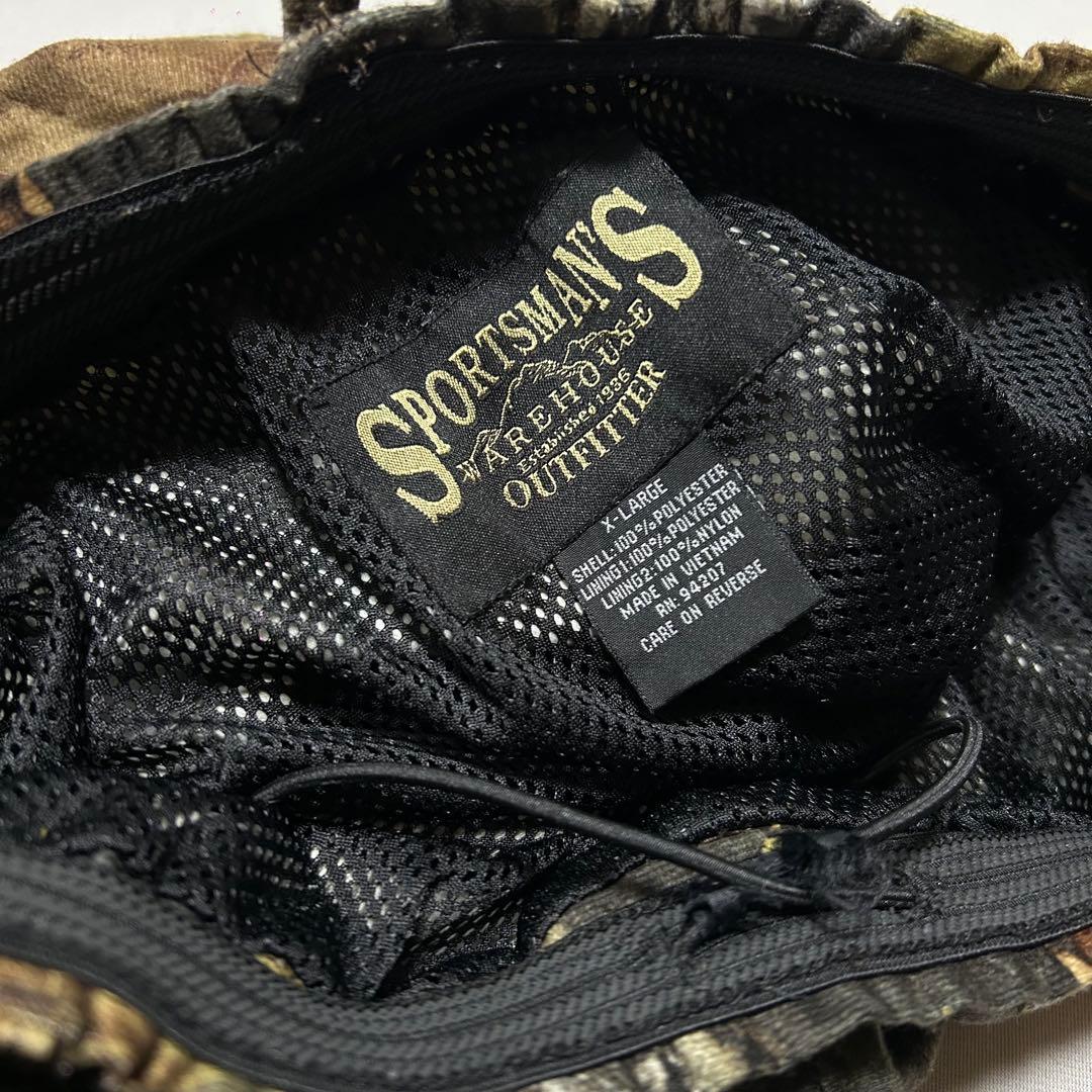 90s Vintage リアルツリー パラシュート カーゴパンツ ドローコード