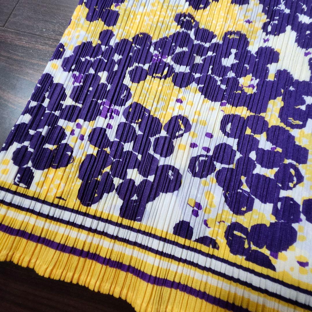 美品 PLEATSPLEASE イッセイミヤケ カットソー ハイネック 3