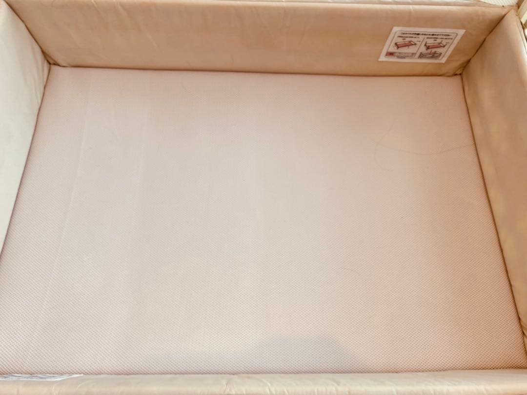 タイムセール【アップリカ】ベビーベッド ココネルエアー ミルクホワイト