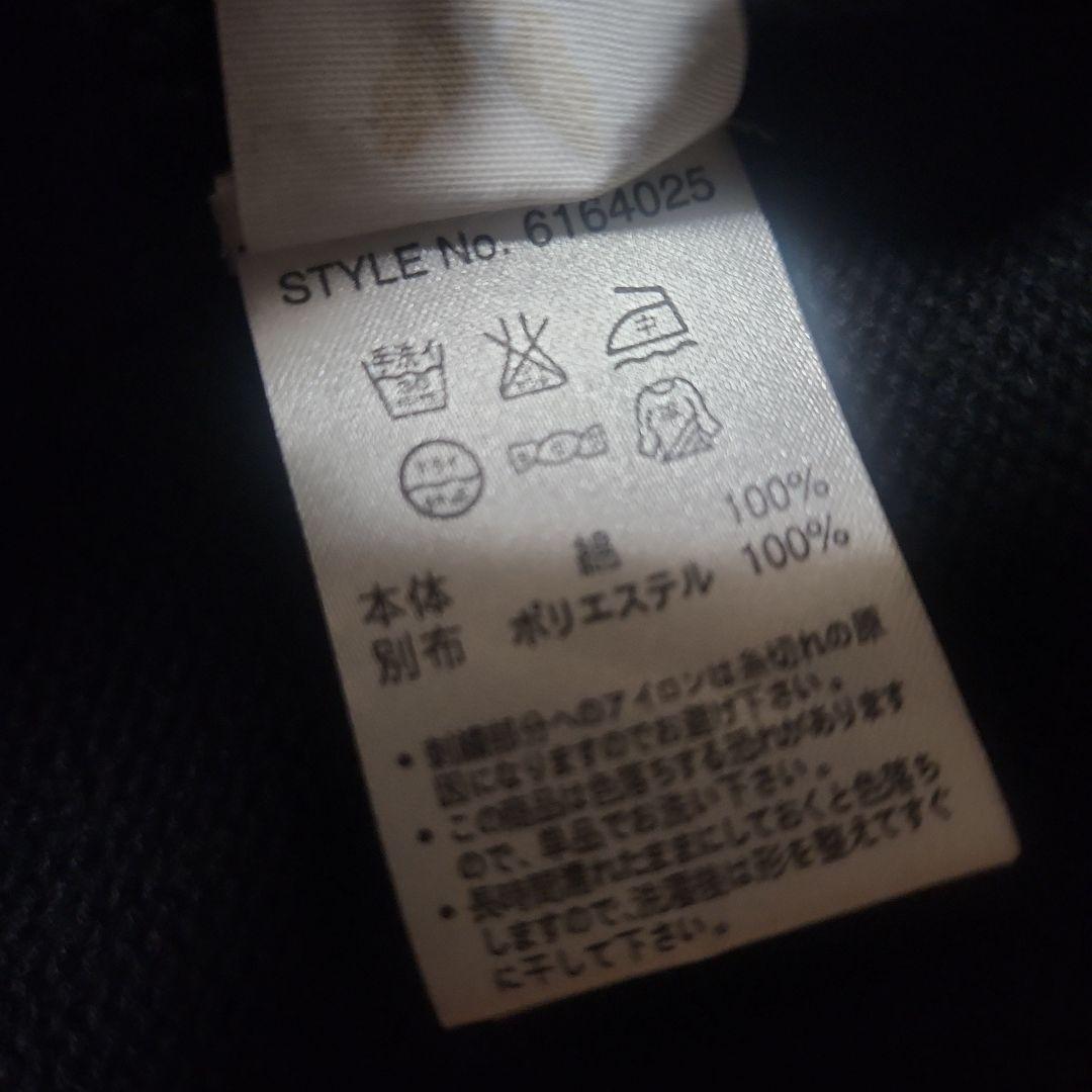 【新品タグ付き】AVIREX　ニット　ジャケット　黒　3L