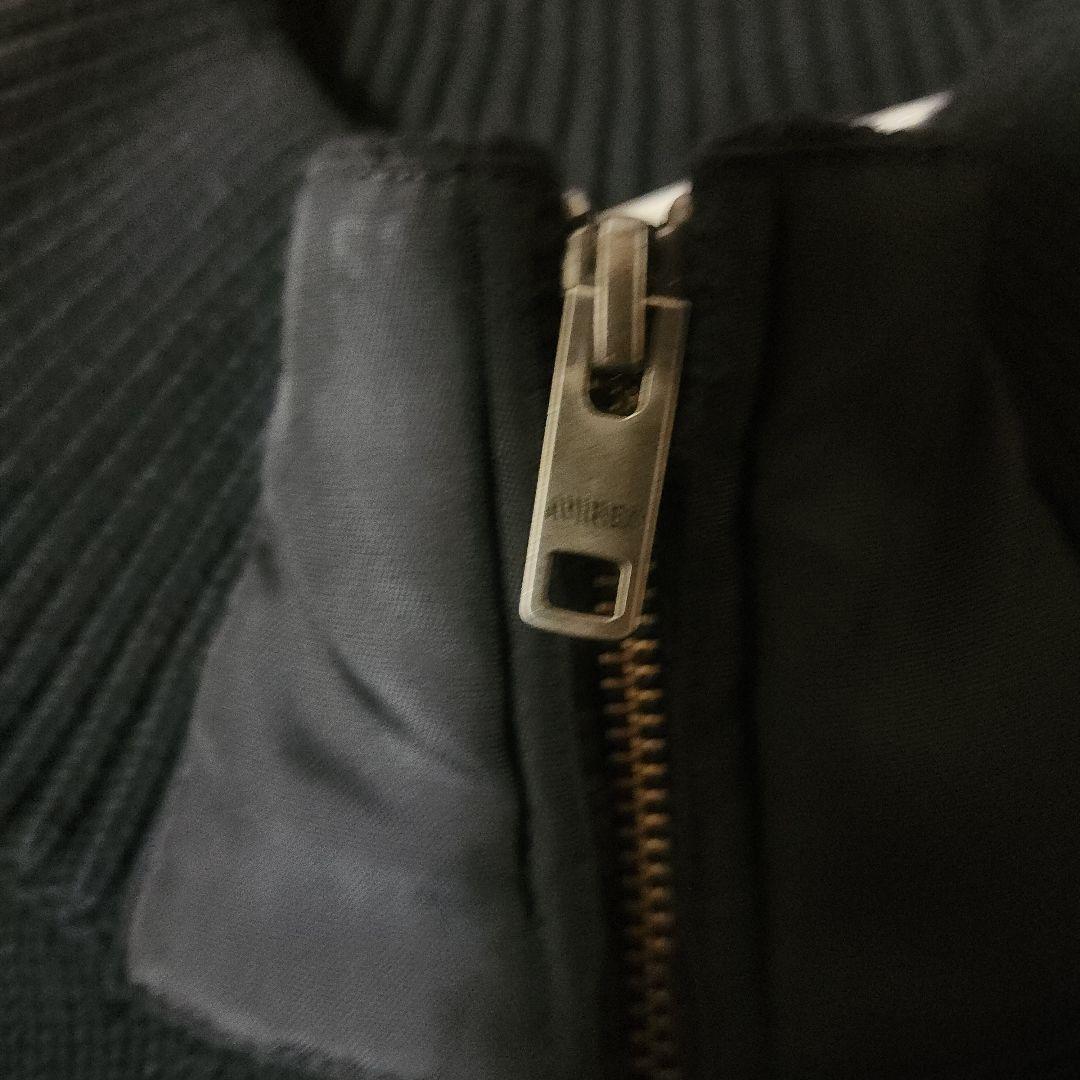 【新品タグ付き】AVIREX　ニット　ジャケット　黒　3L