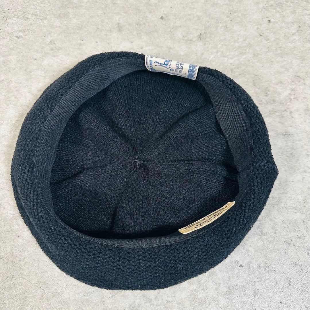 THE H.W. DOG & CO 63 BERET 23SS ベレー帽 黒
