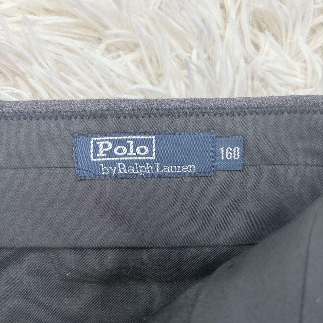 極美品✨️ポロラルフローレン フォーマルスーツ 紺ブレ 金ボタン 160