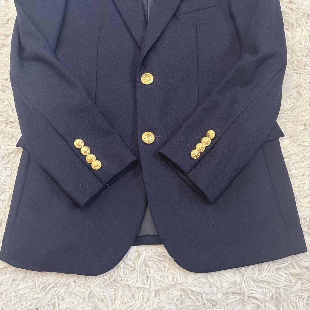 極美品✨️ポロラルフローレン フォーマルスーツ 紺ブレ 金ボタン 160