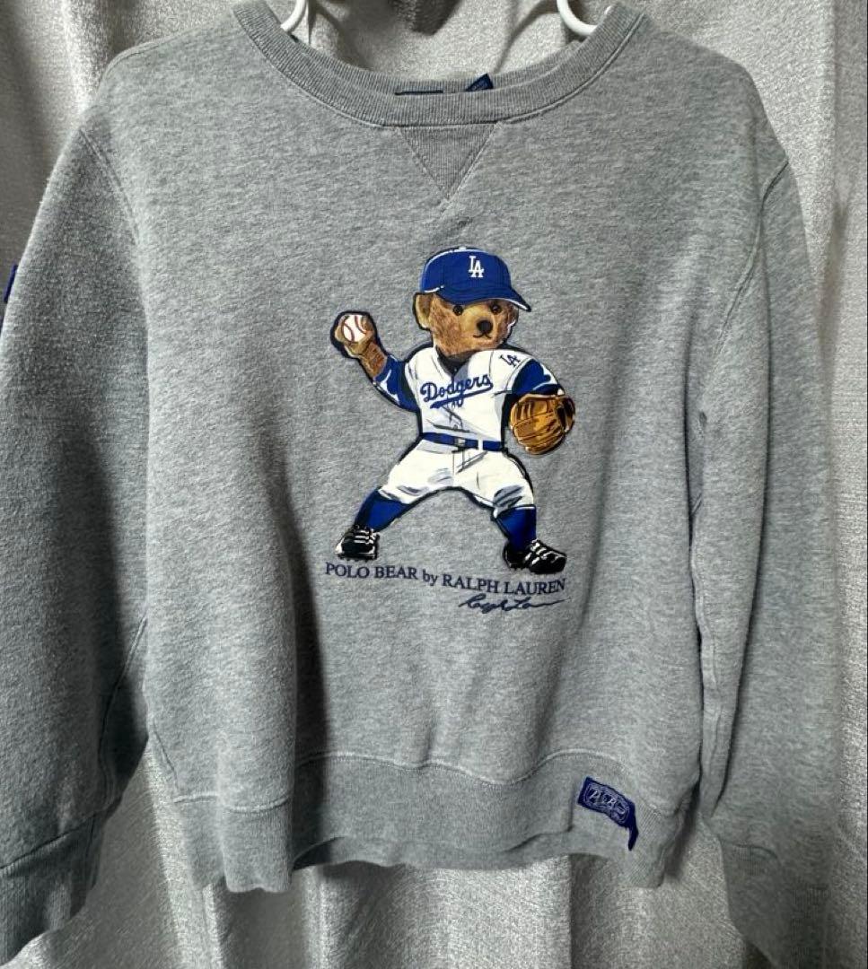 MLB ラルフローレン　ドジャース　コラボ　トレーナー