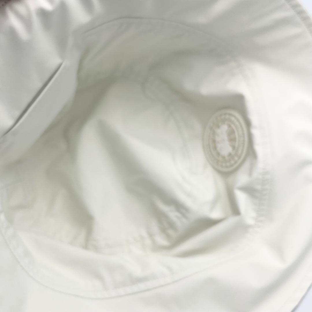 【極美品/現行】カナダグース　バケットハット　リバーシブル　グレー×ホワイト