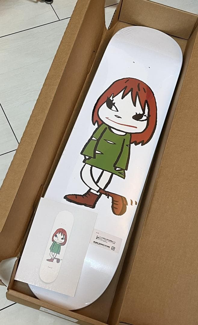 新品　奈良美智 スケートボード スケボー　MoMA 現代アート