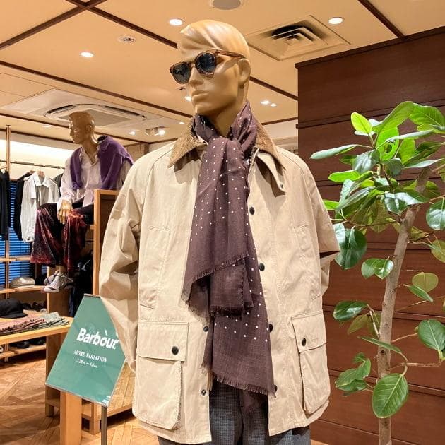 む*ろ様 未使用タグ付 Holliday&Brown BEAMS F 別注 ドッ