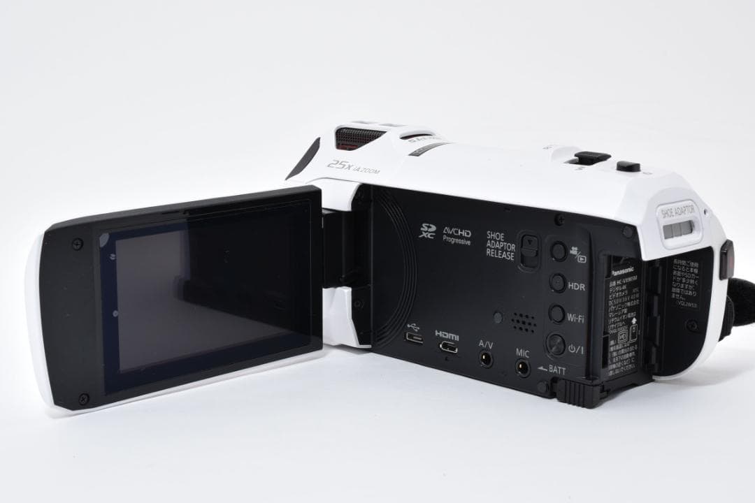 【極上美品】Panasonic HC-VX985Mビデオカメラ ホワイト#472