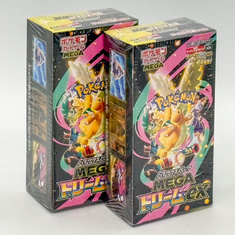ポケモンカードゲーム「MEGAドリームex」2BOXセット