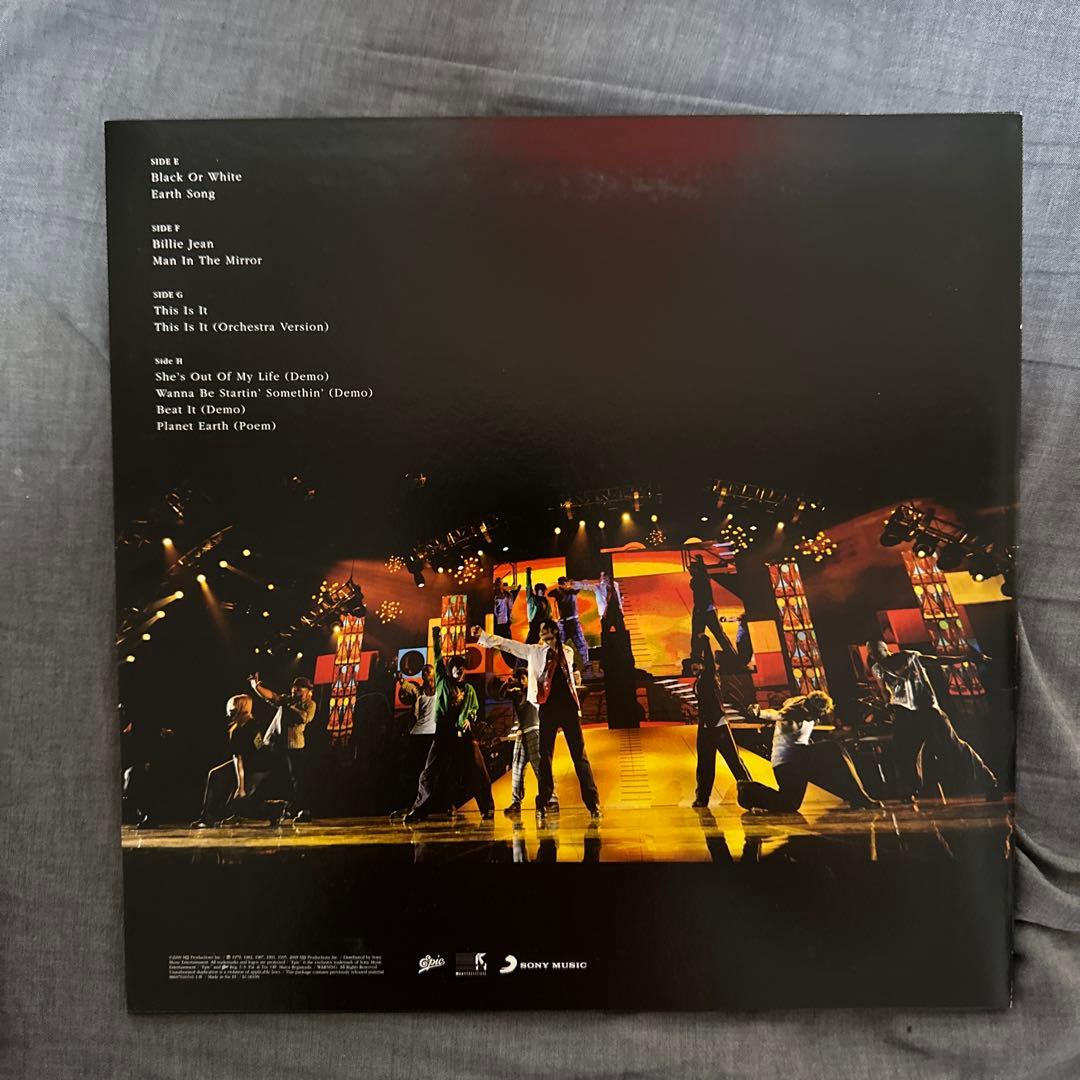 マイケル ジャクソン『THIS IS IT』アナログレコード 4枚組 特別限定版