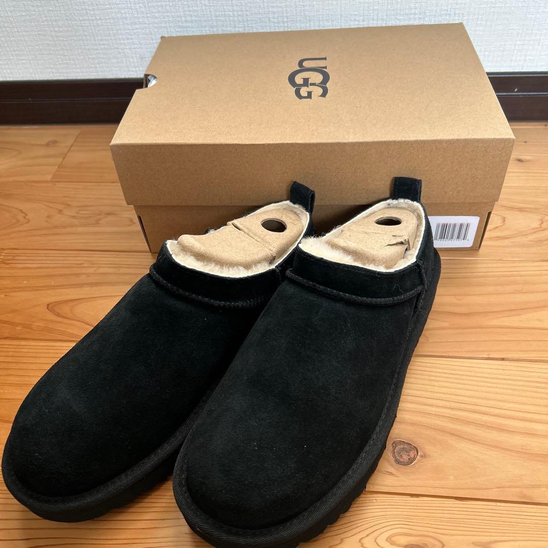 UGG 黒 ムートンブーツ クラシックマイクロ　正規品