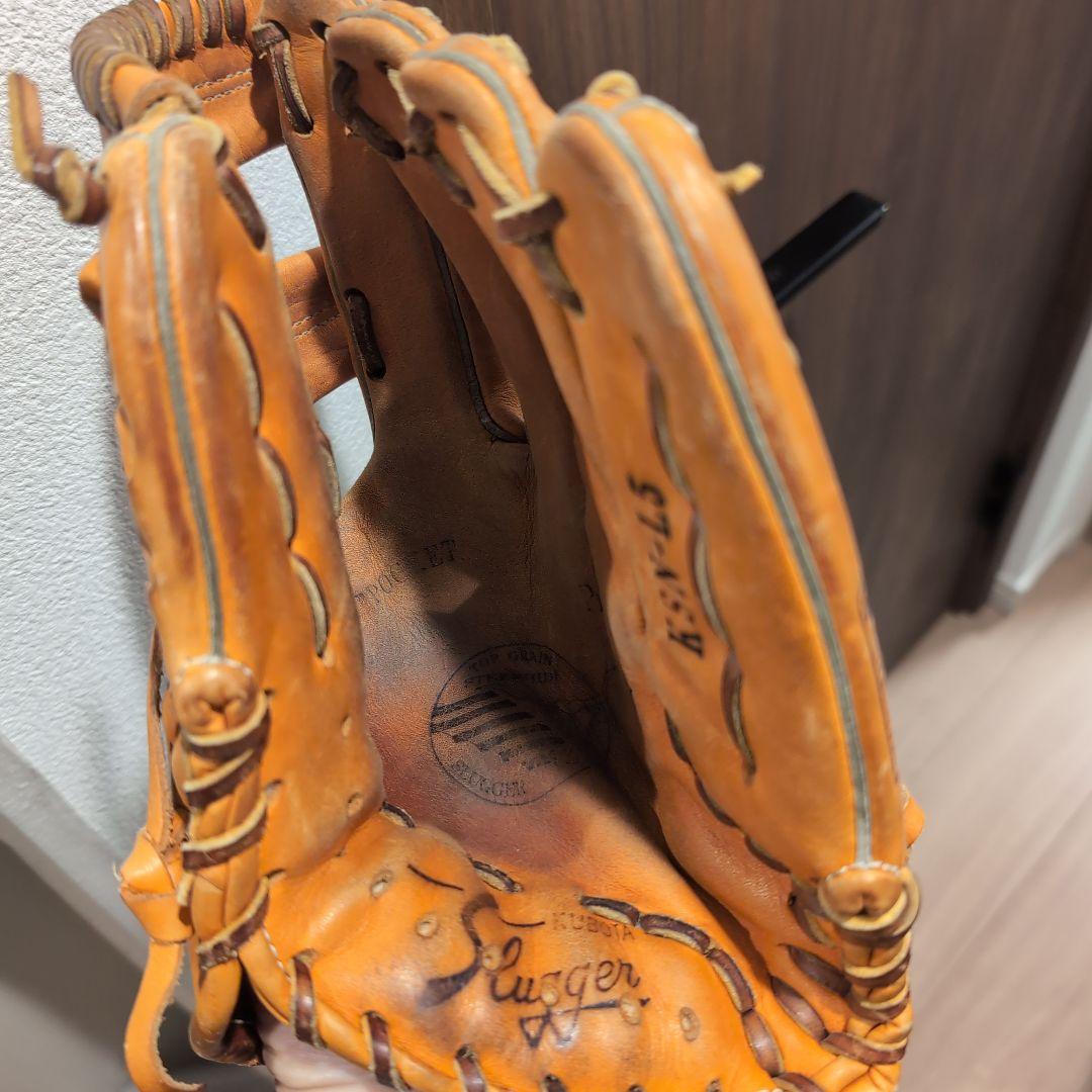 週末限定値下げ久保田スラッガー　磯貝流型付けグローブ　KSN-L5 軟式グラブ