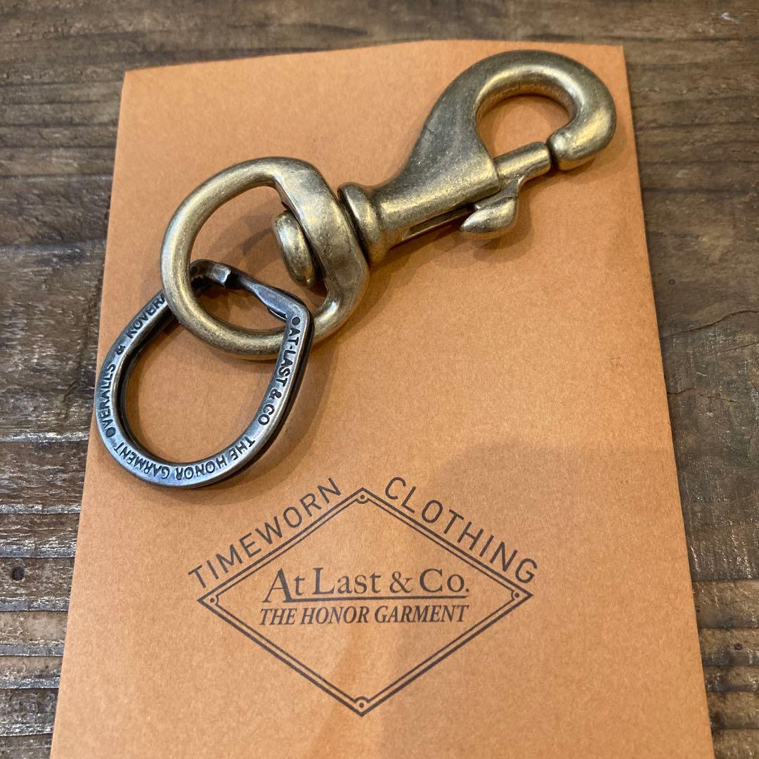 At Last ＆ Co アットラスト/KEY RING/真鍮/未使用品