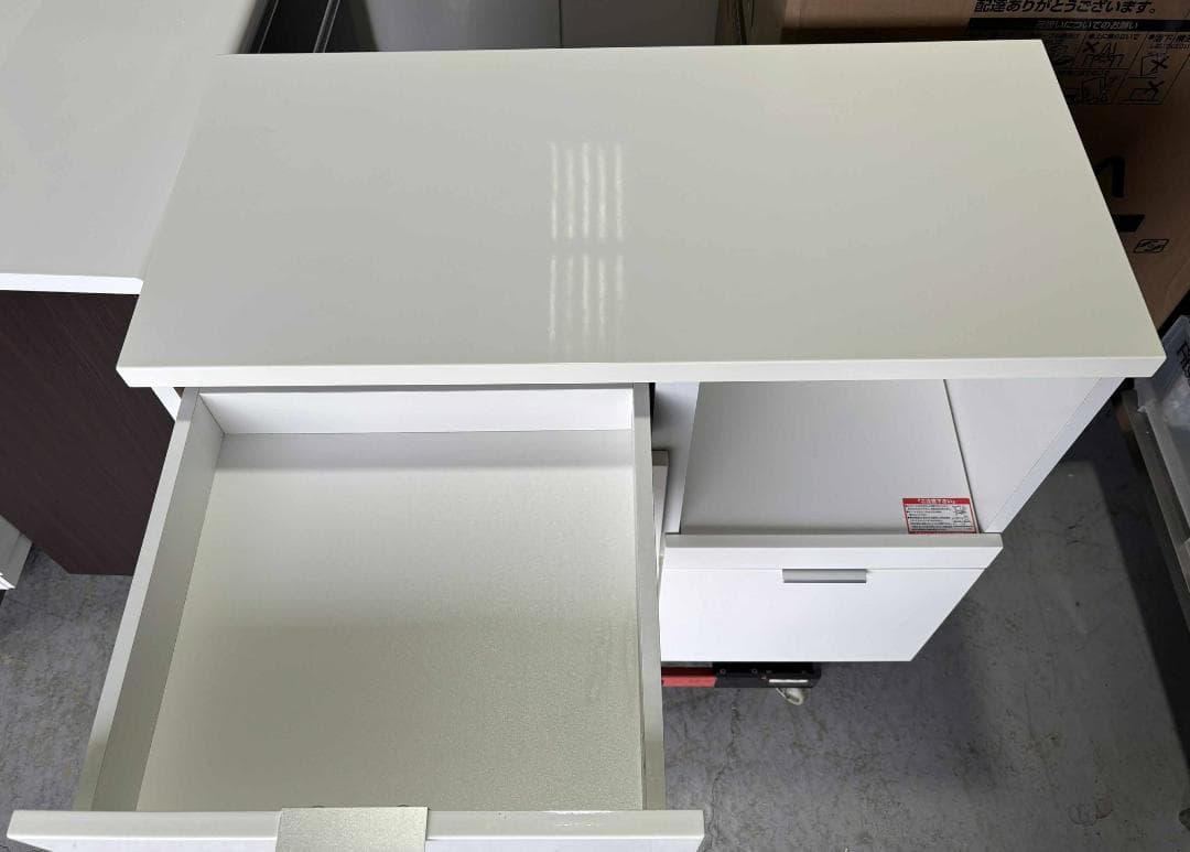 NITORI キッチンカウンターキッチンボードエトナ90CT WHUsed/美品