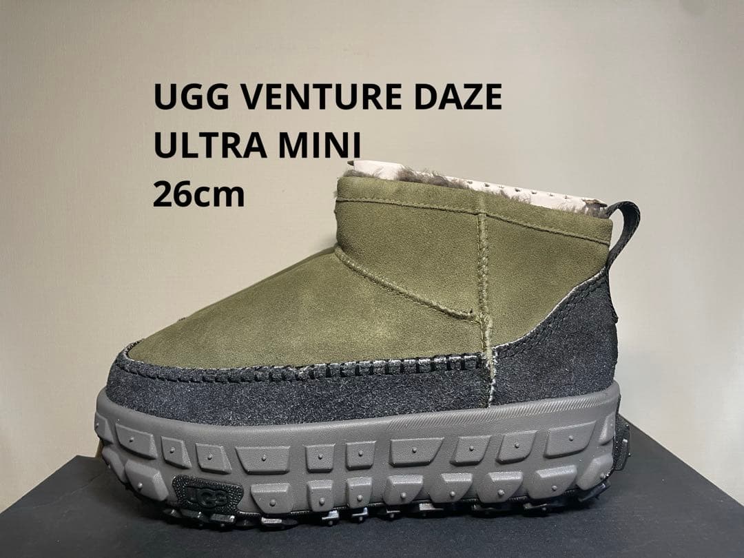 ケン様　新品 UGG VENTURE DAZE ULTRA MINI 26cm