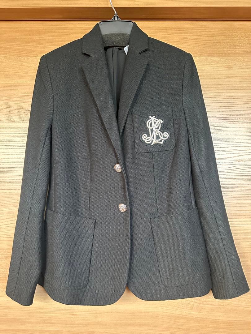 ラルフローレン　ブレザー　新品未使用ブレザー 刺繍ロゴ付き