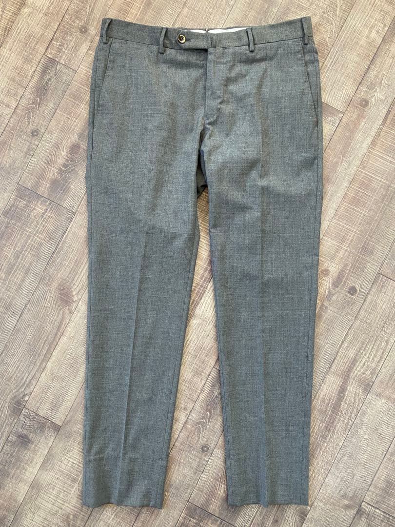 PT TORINOウォッシャブルテクノウール サイズ48 ミディアムグレー