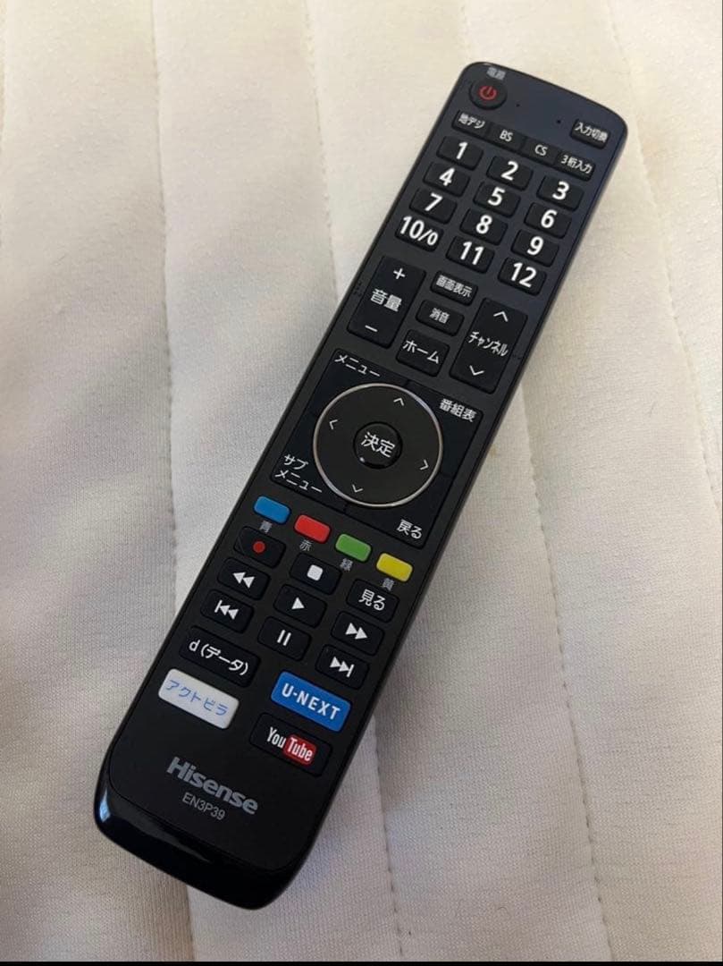 Hisense 液晶テレビ 32V型 2021年製 YouTube対応