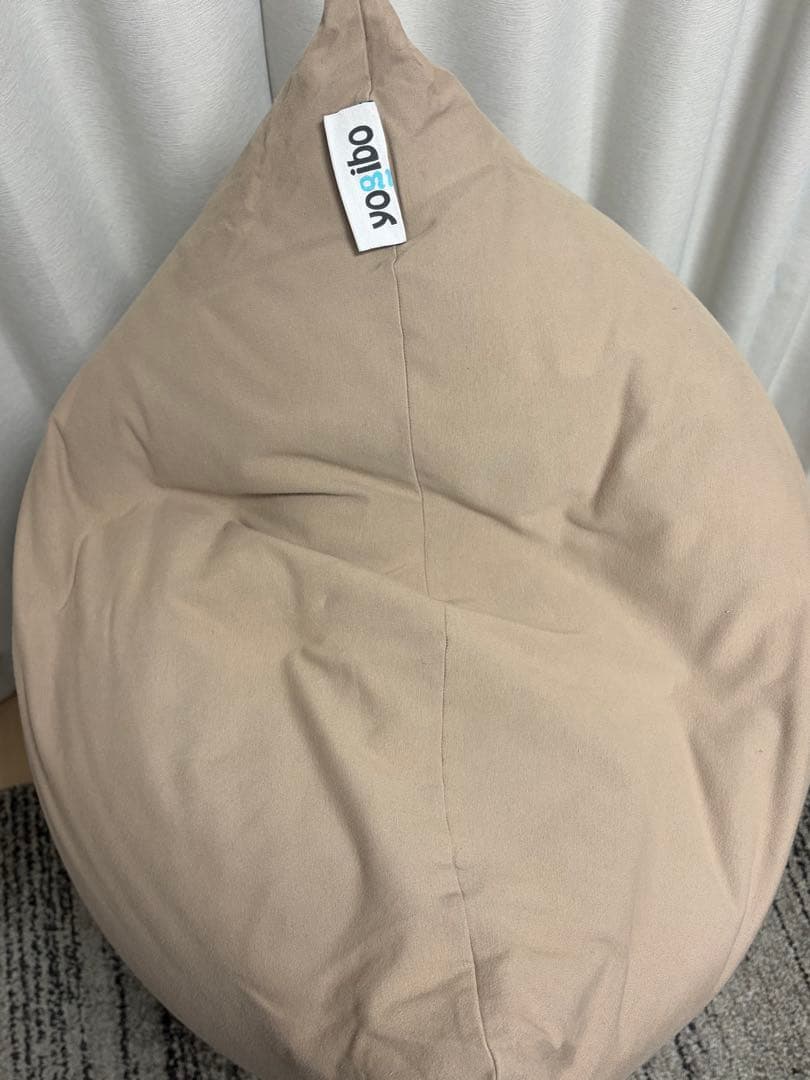 Yogibo midi ライトグレー　クッション　ソファ