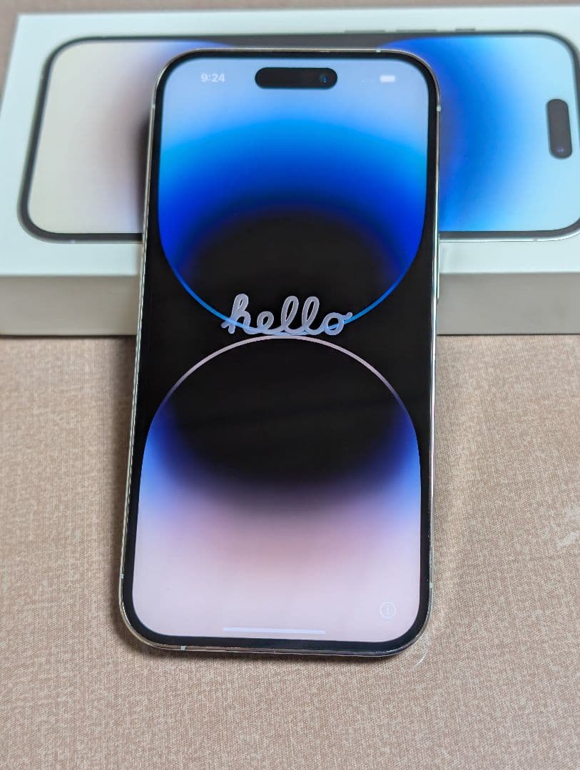 [中古品] iPhone14pro シルバー 128GB SIMフリー 傷有り