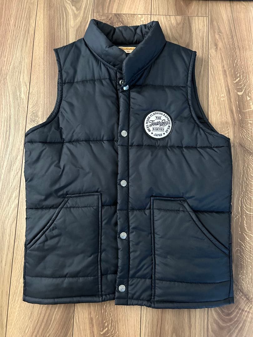 美品　テンダーロイン ダウンベスト　38 ブラック　キムタク