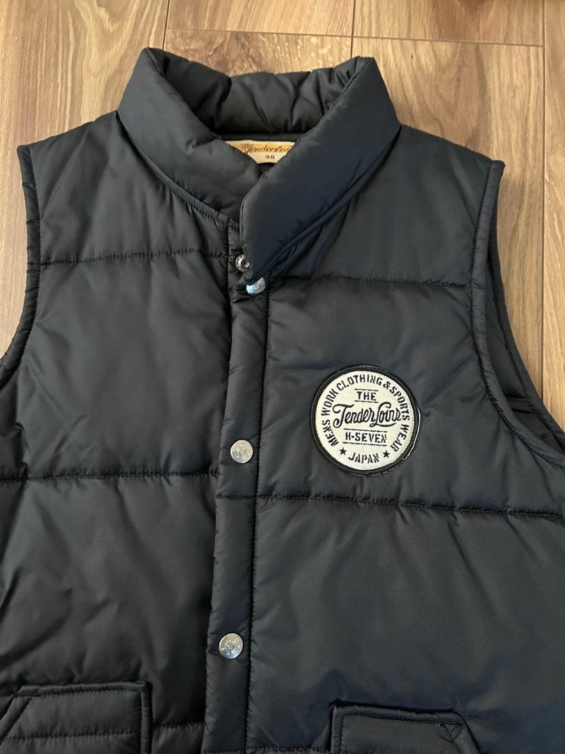 美品　テンダーロイン ダウンベスト　38 ブラック　キムタク