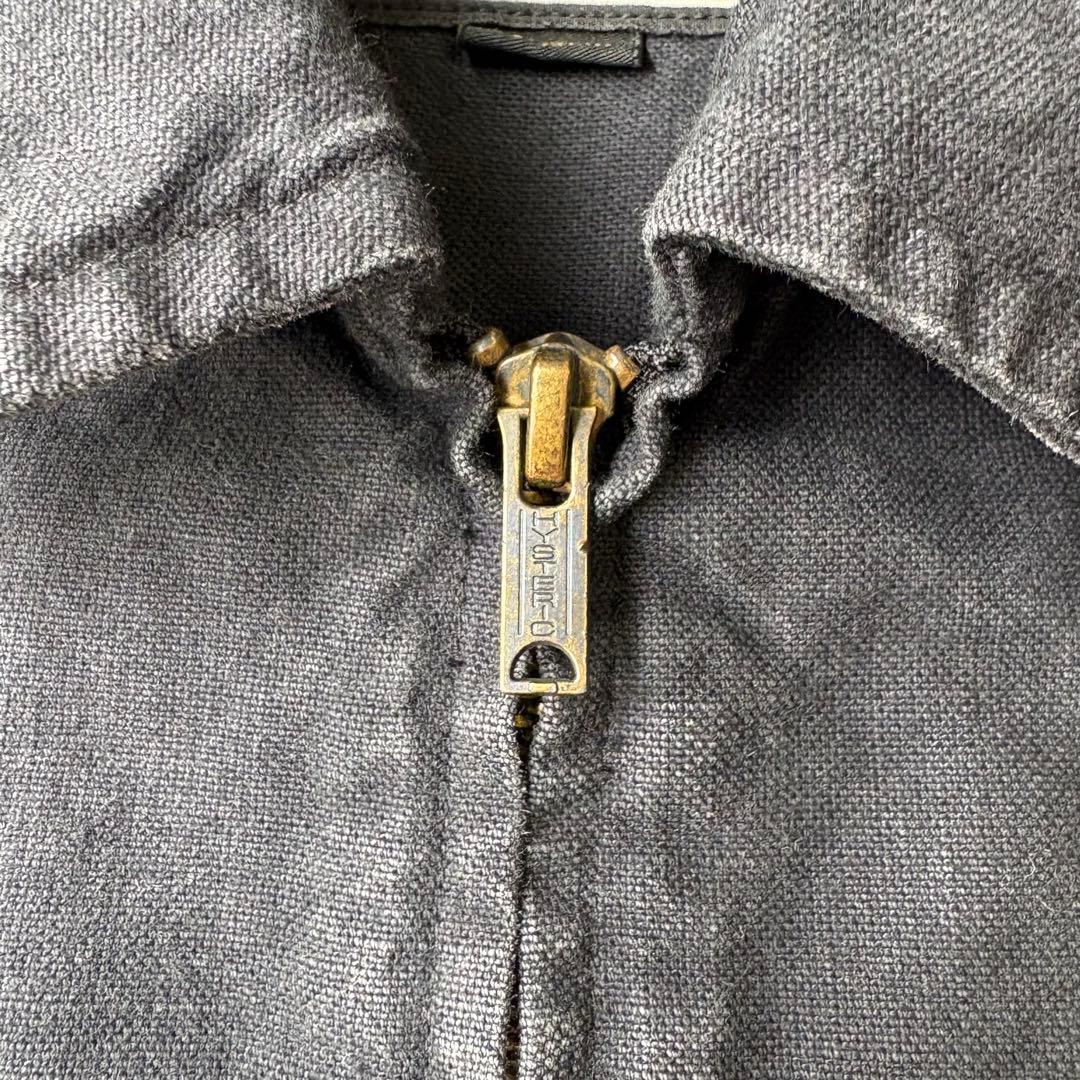 HYSTERIC GLAMOUR ジップ ブラック デニムジャケット フェード