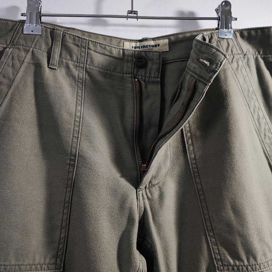 FOB FACTORY ベイカー ファティーグ パンツ M オリーブ