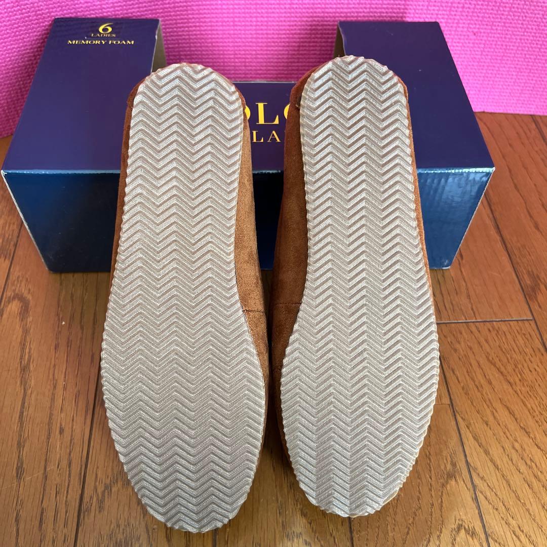 【新品未使用:ポロラルフローレン】デジ ベアー モカシン スリッパ 6