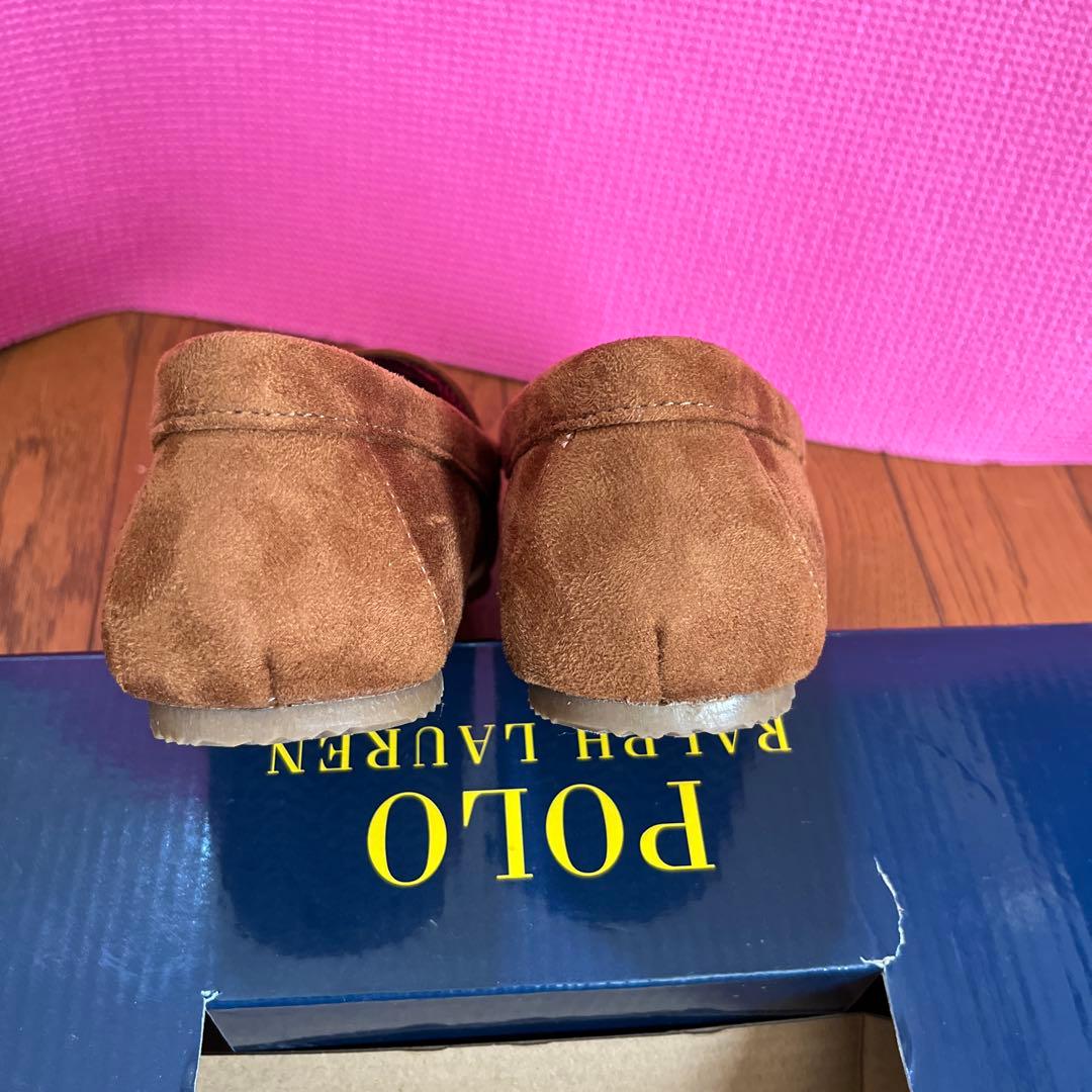 【新品未使用:ポロラルフローレン】デジ ベアー モカシン スリッパ 6