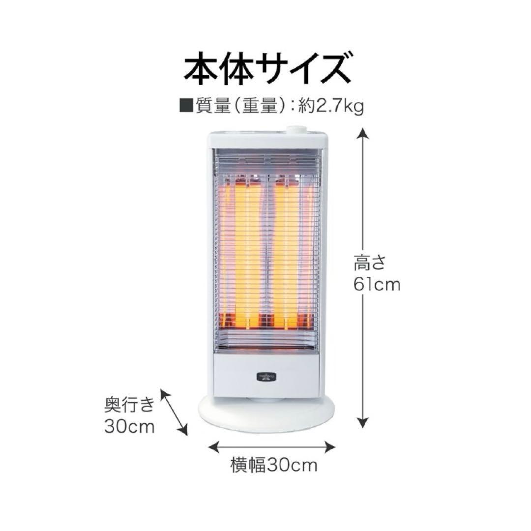 アラジン Aladdin グラファイトヒーター AEH-G100D/W 美品