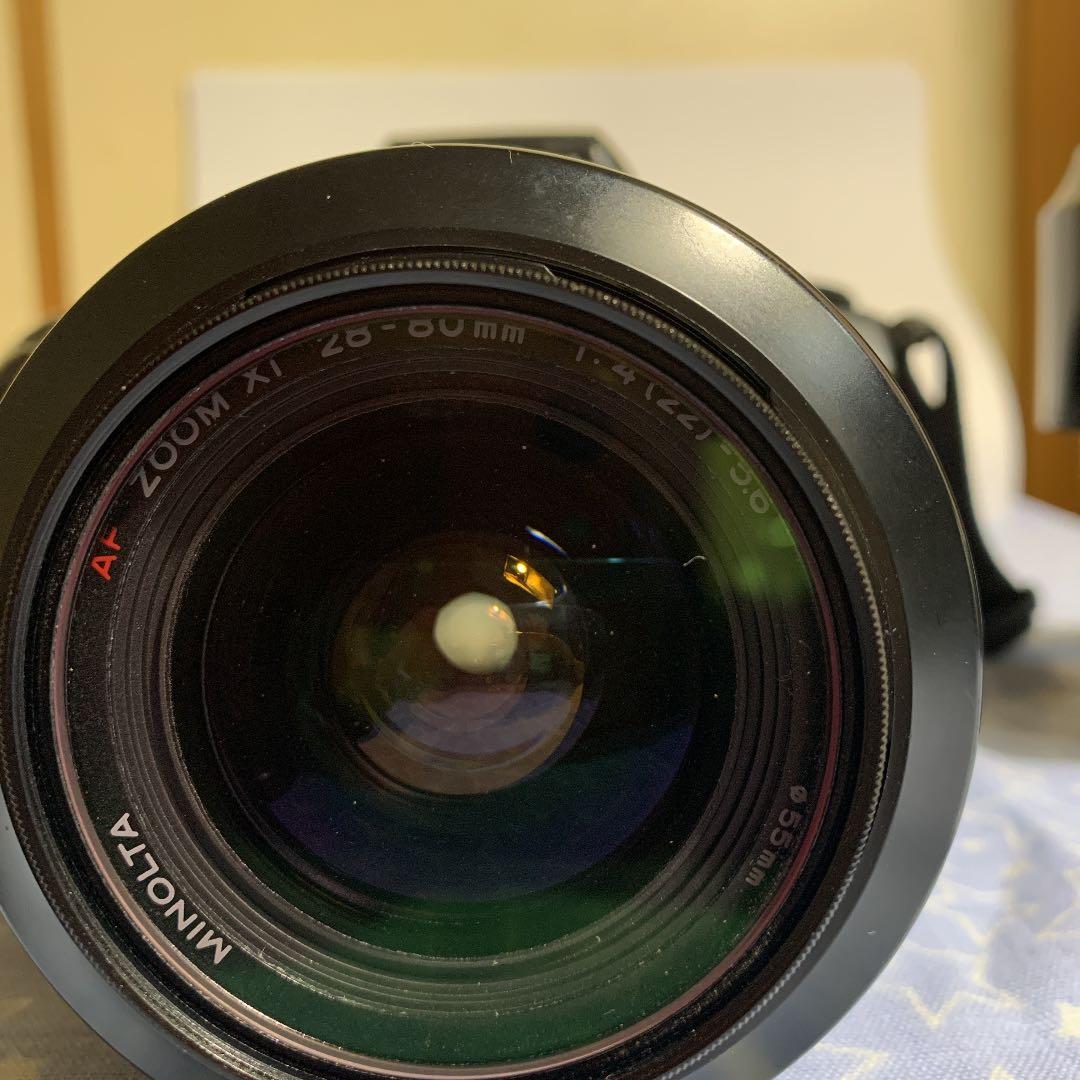 MINOLTA アルファ　sweet フイルムカメラ　ダブルレンズ　稼働品