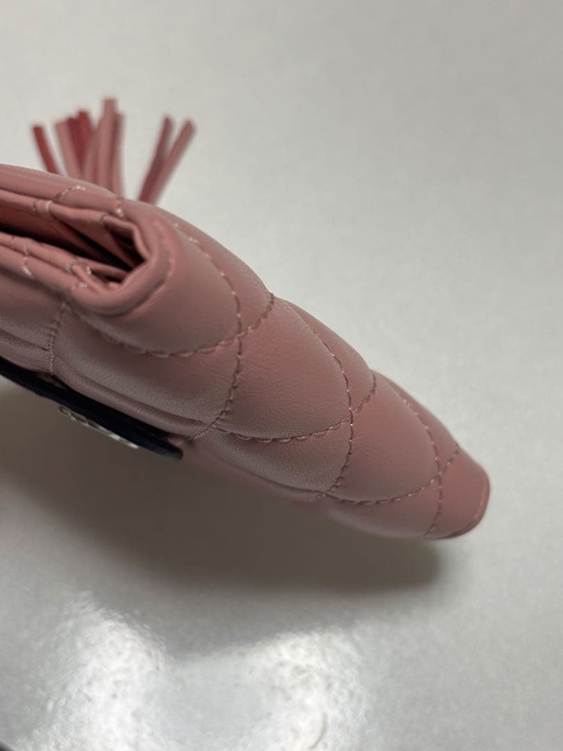 CHANEL ピンク 二つ折り財布 ノベルティ