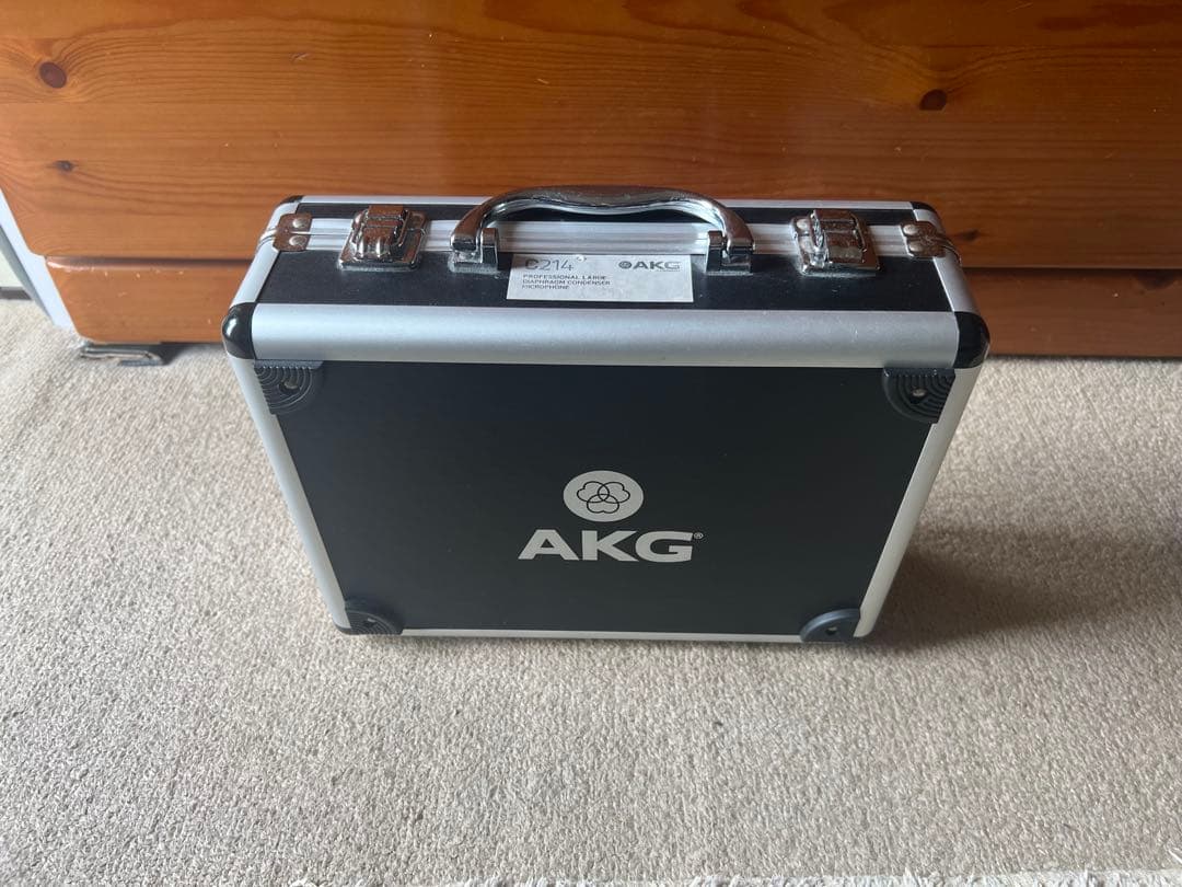 AKG C214 コンデンサーマイク 正規品 動作確認済み