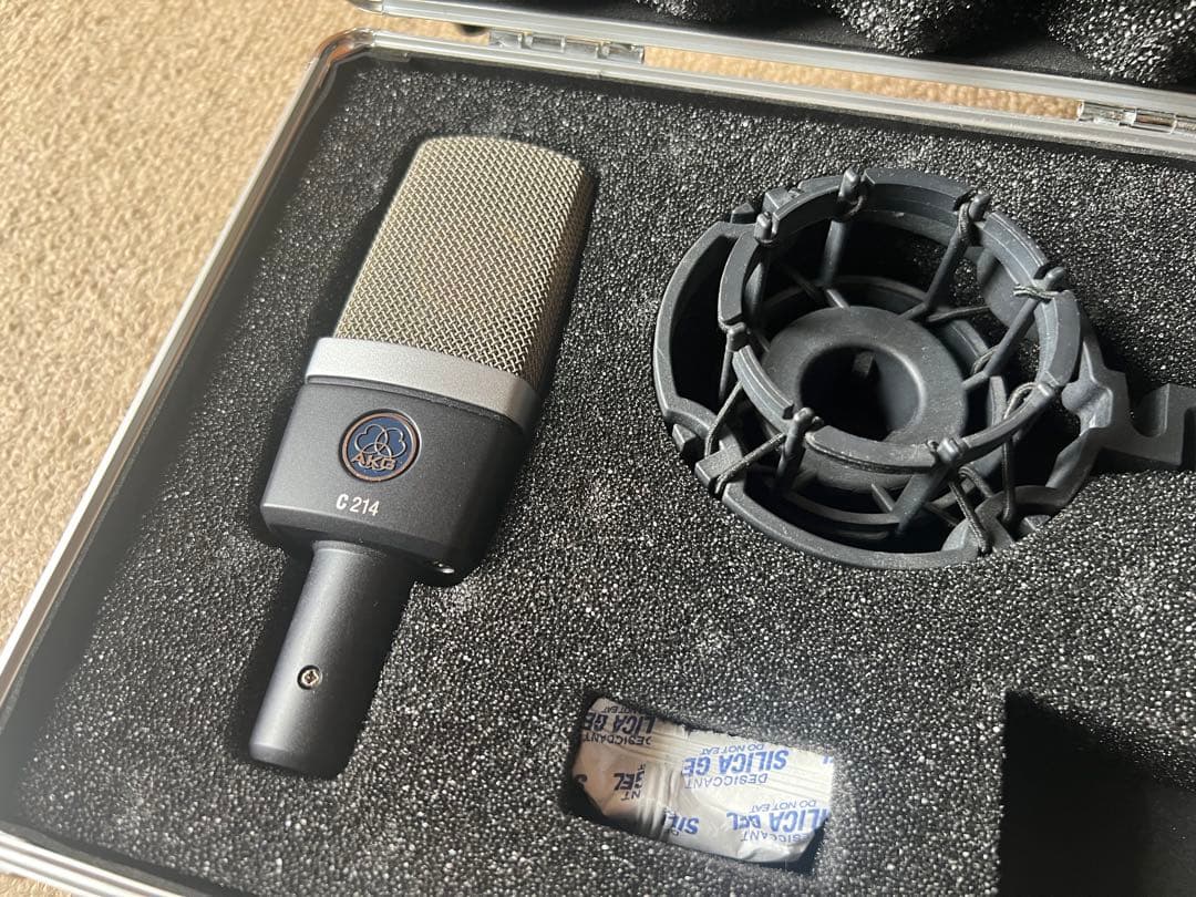 AKG C214 コンデンサーマイク 正規品 動作確認済み
