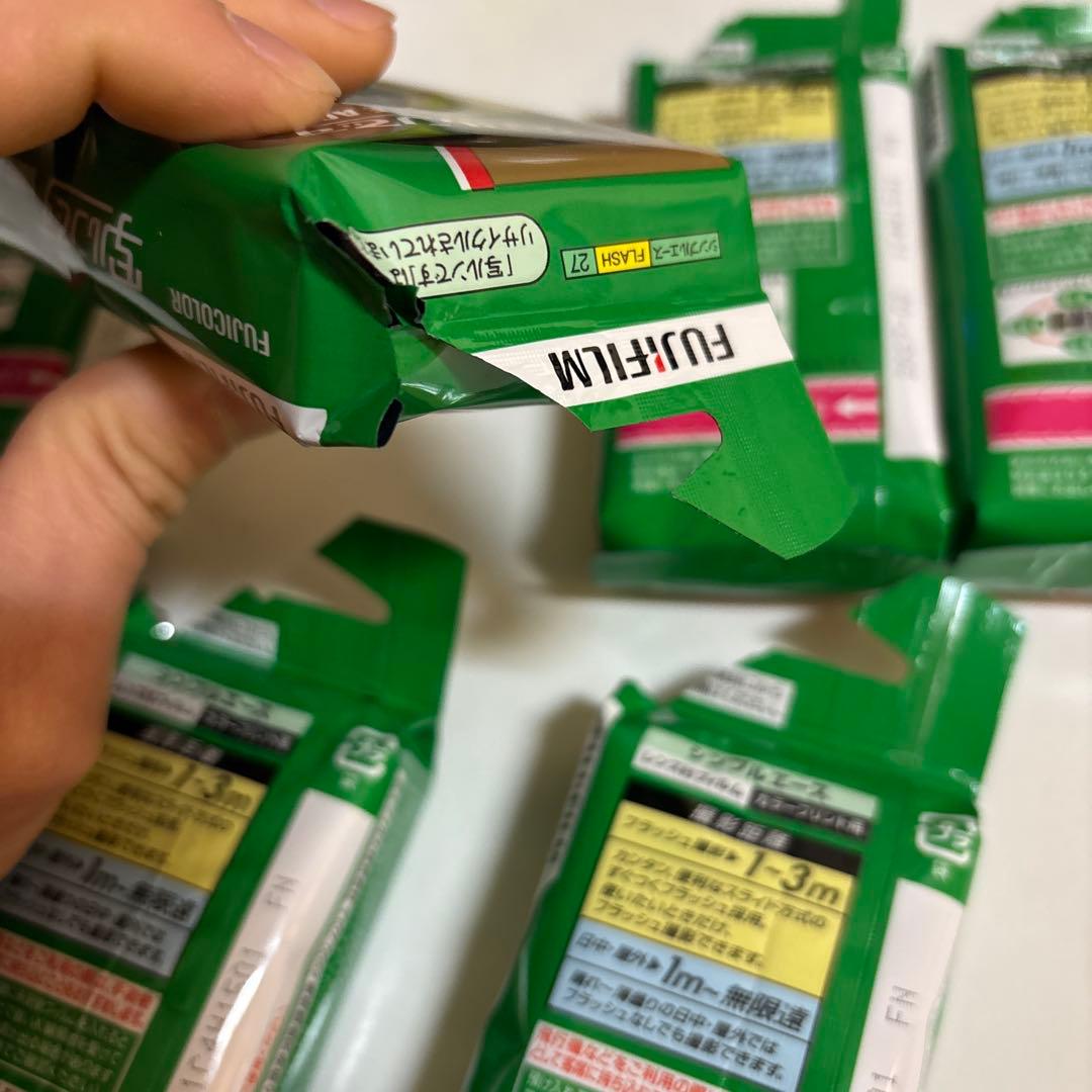 新品未開封 FUJIFILM SIMPLE ACE 写ルンです 6個セット